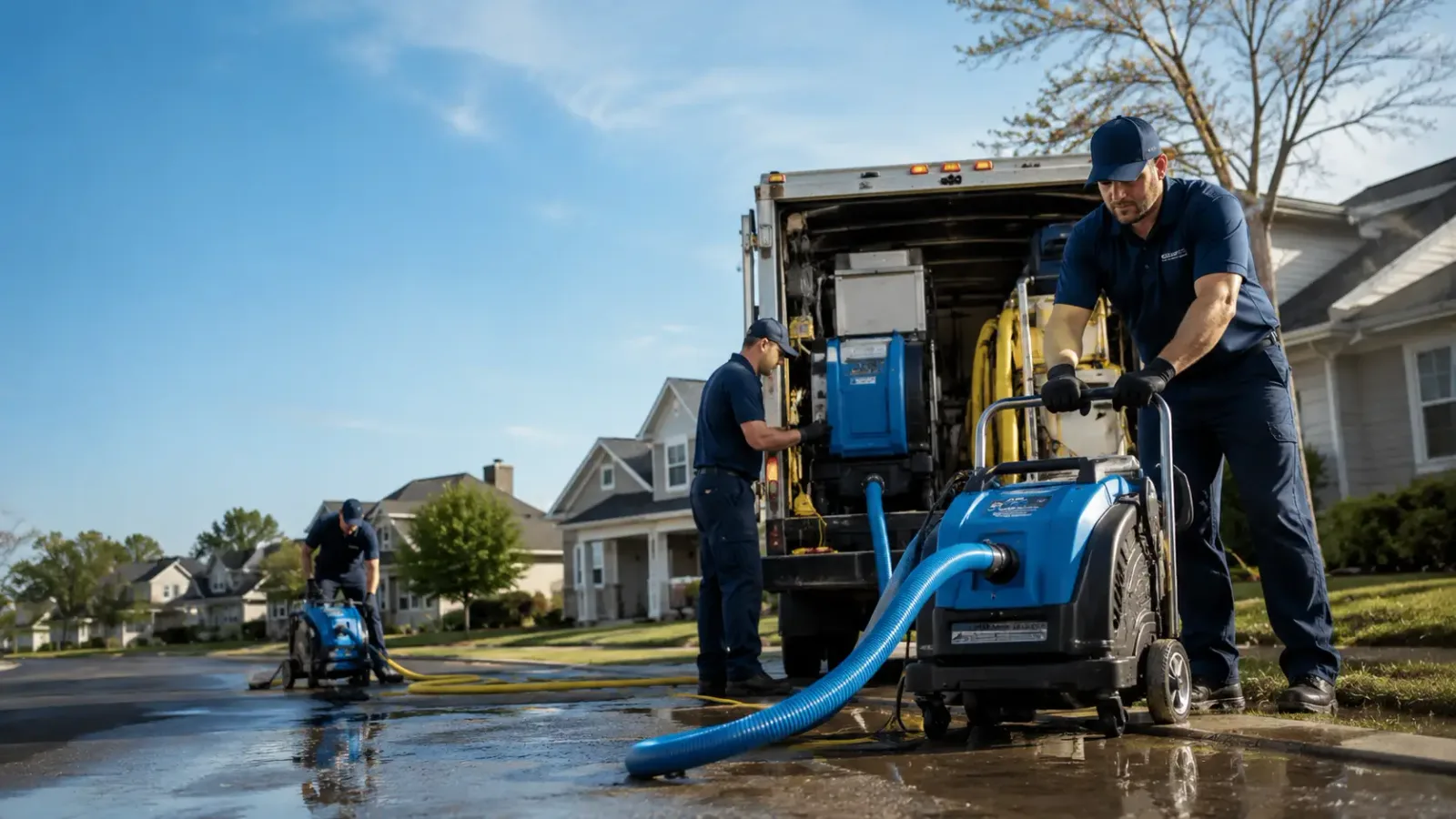 Flood Damage Cleanup in Pointblank, TX